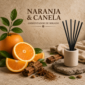 MIKADO NARANJA & CANELA