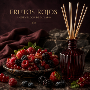 MIKADO FRUTOS ROJOS